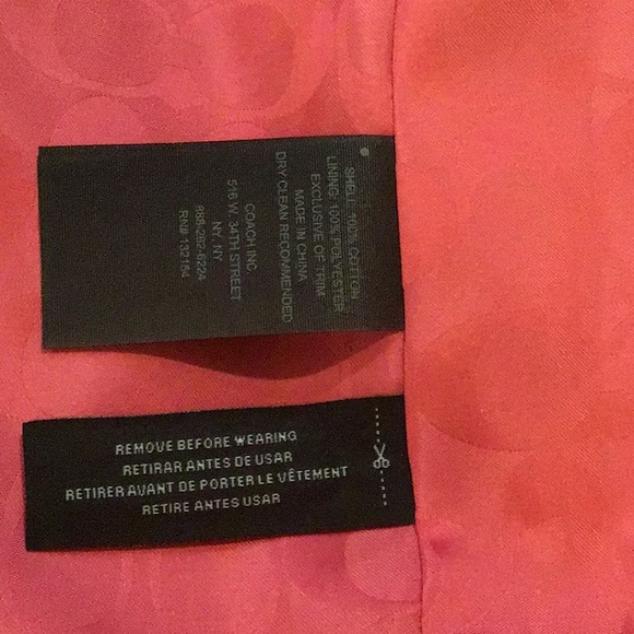 Coach beige short trench coat - Picture 7 of 8